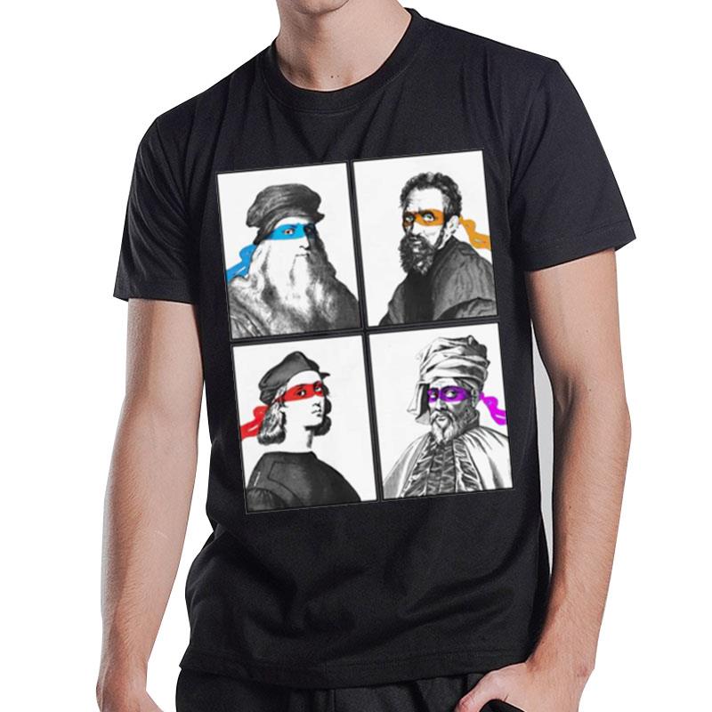 The Renaissance Teenage Mutant Ninja Artists T-Shirt