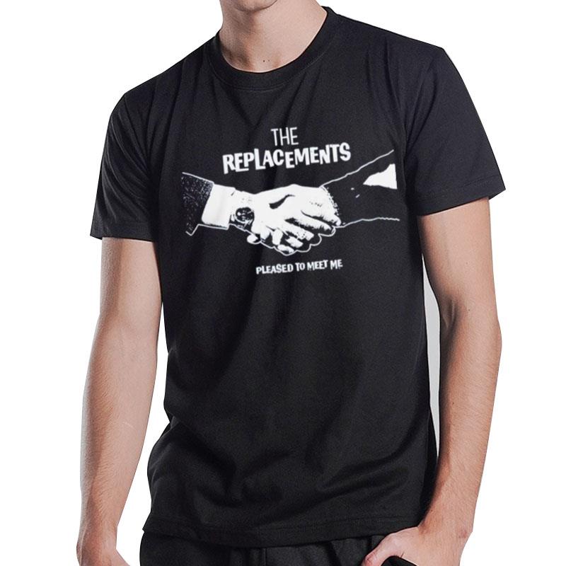 The Replacements Pleased To Meet Me Handshake T-Shirt