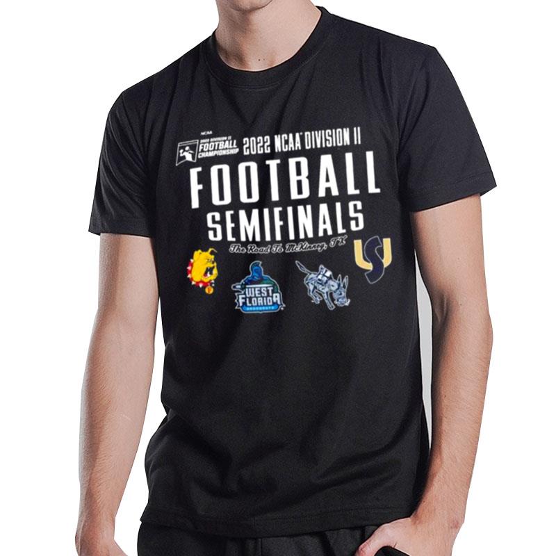 The Road To Mckinney Ncaa Division Ii Football Semifinals 2022 T-Shirt