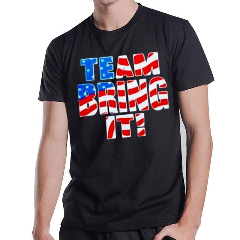 The Rock Team Bring It Stars And Stripes T-Shirt