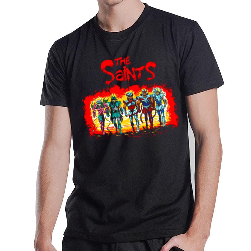 The Saints Parody Saint Seiya Knights Of The Zodiac T-Shirt