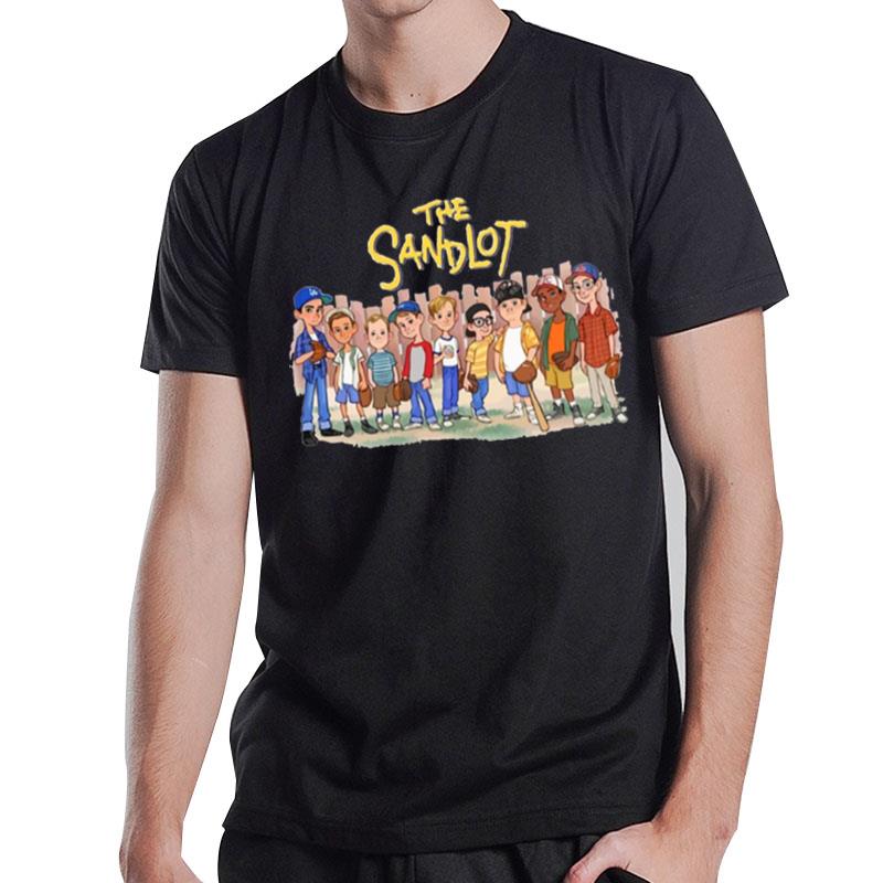 The Sandlot Cartoon Design T-Shirt