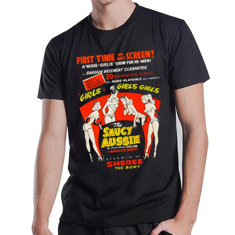 The Saucy Aussie Starring Sheree The Body T-Shirt