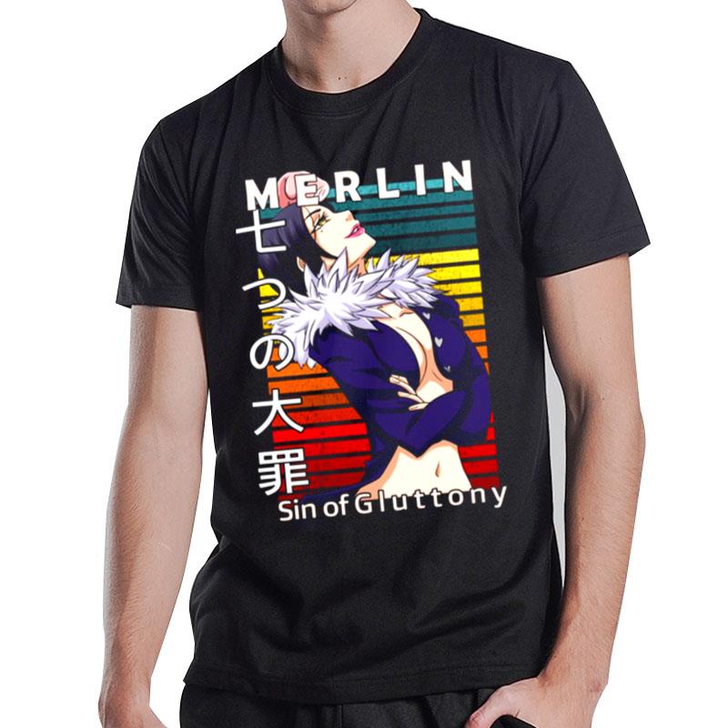 The Seven Deadly Sins Merlin Boar Sin Of Gluttony T-Shirt