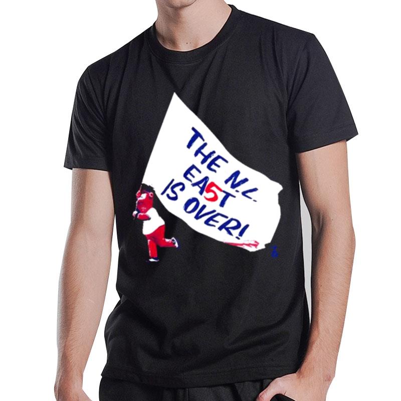 The Seven Six Apparel Blooper Flag The Nl Ea5T Is Over T-Shirt