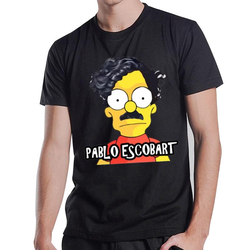 The Simpsons Funny Face Pablo Escobar Narcos T-Shirt