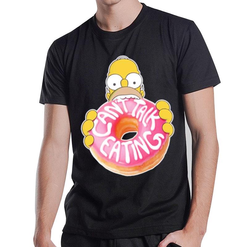 The Simpsons Homer Can Talk Eating T-Shirt