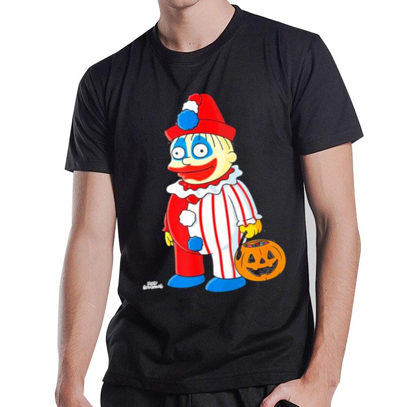 The Simpsons Ralph Clown Treehouse Of Horror Halloween T-Shirt