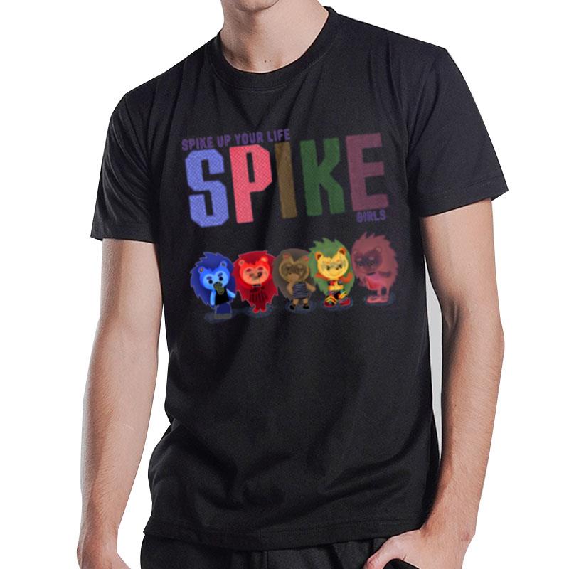 The Spike Girls A Spice Girls Parody Illustration T-Shirt