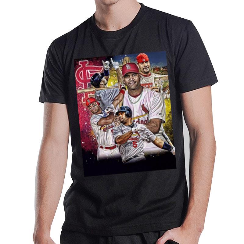 The St Louis Cardinals Albert Pujols 702 Home Runs In Mlb T-Shirt