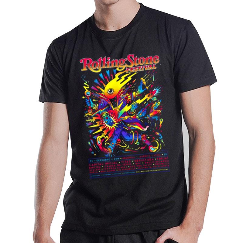 The Track List Rolling Stone Festival T-Shirt