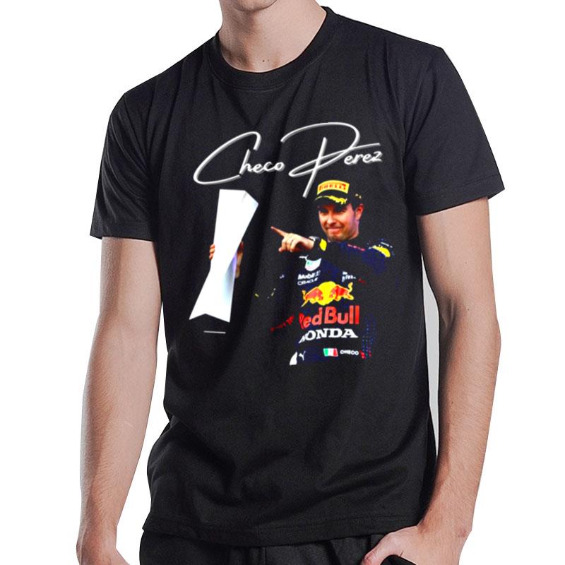 The Trophy Sergio Checo Perez Car Racing T-Shirt