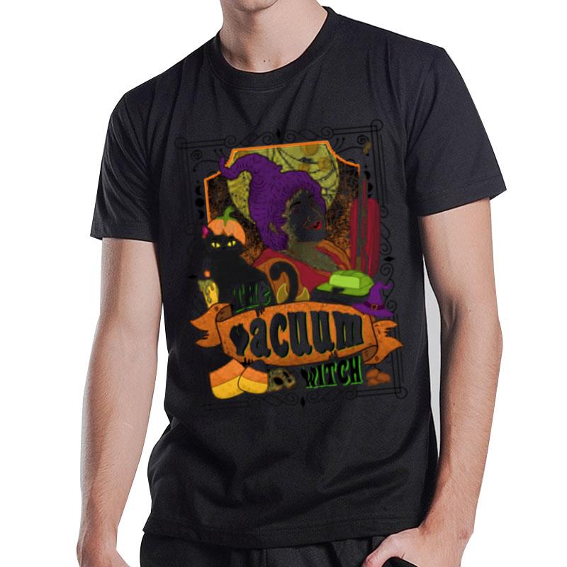 The Vacuum Witch Tarot Card Hocus Pocus T-Shirt