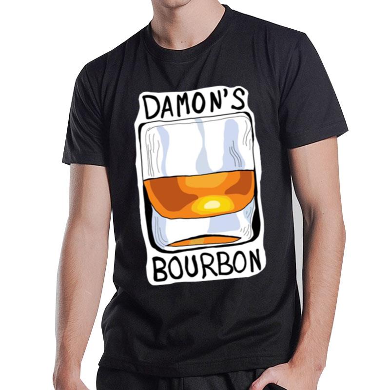 The Vampire Diaries Damon's Bourban T-Shirt