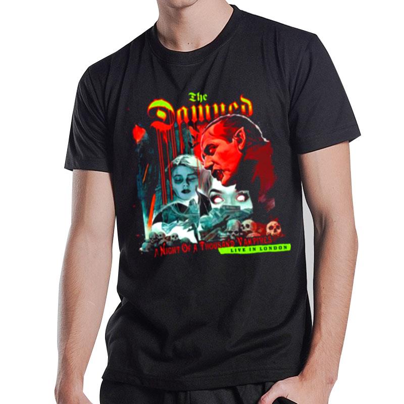 The Vampires Damned London 2023 New Tour T-Shirt