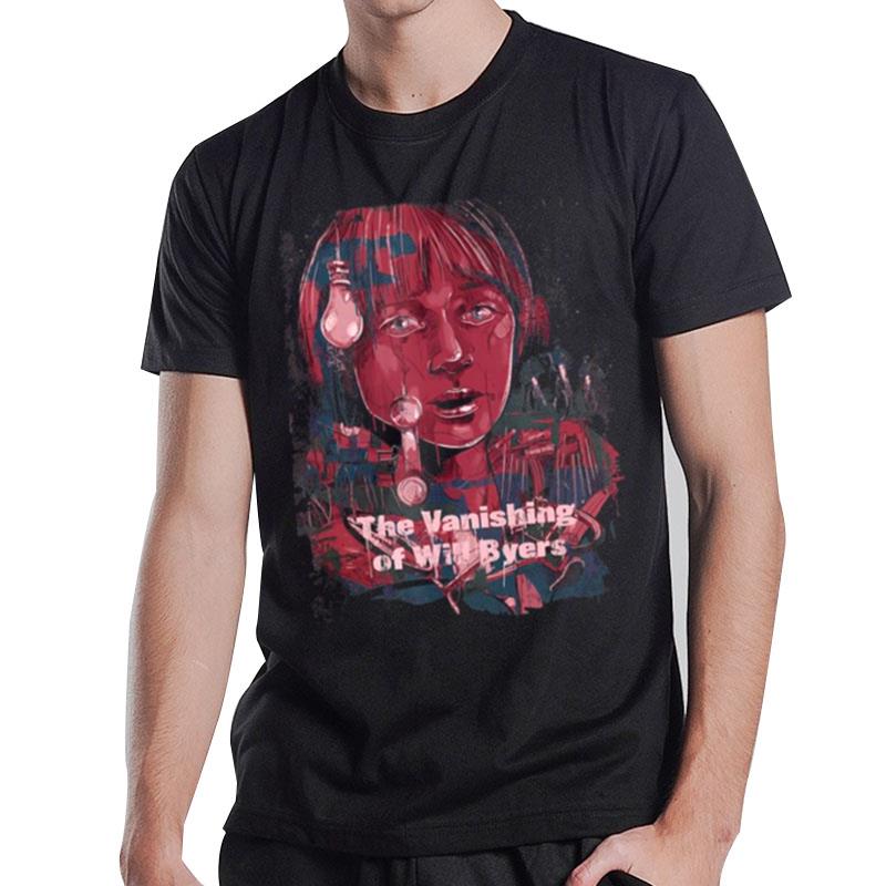 The Vanishing Of Will Byers Poster Stranger Things Fanar T-Shirt