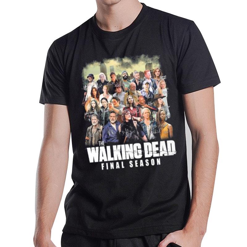 The Walking Dead Final Season Signatures T-Shirt