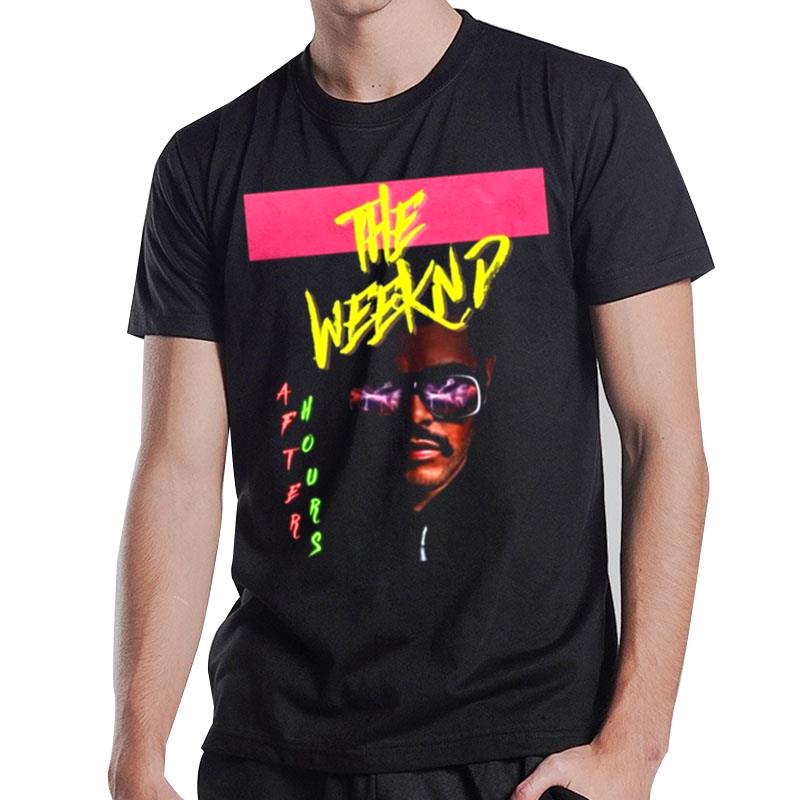 The Weeknd Minimalist Fashion Portrai T-Shirt