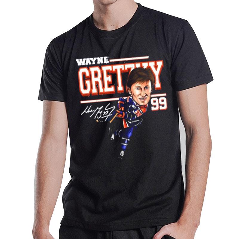 The White Tornado Wayne Gretzky Signature T-Shirt