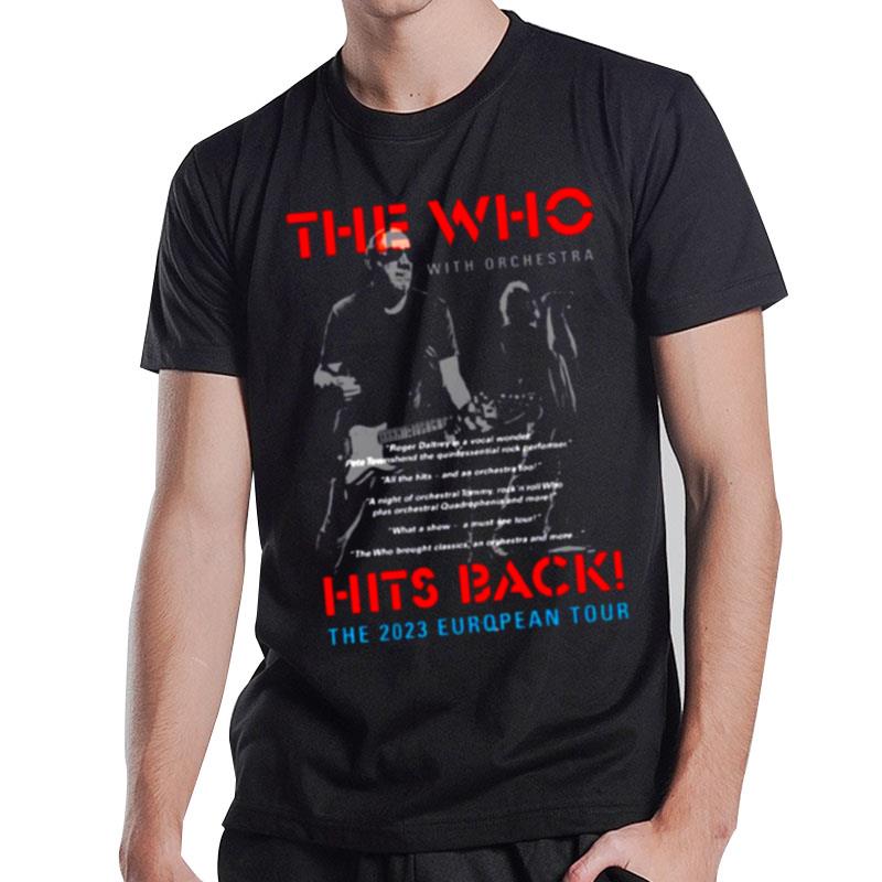 The Who Hits Back The Nelson1 2023 New Tour T-Shirt