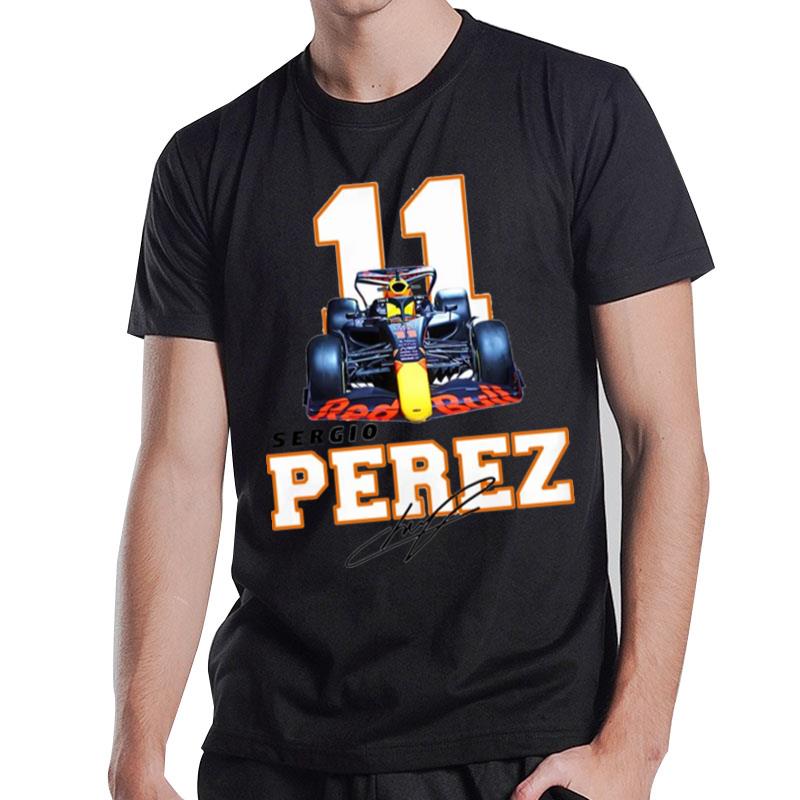 The Winner Signature Sergio Perez 11 Vintage T-Shirt