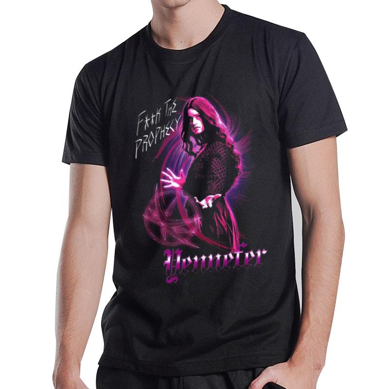 The Witcher Fuck The Prophecy Yennefer T-Shirt