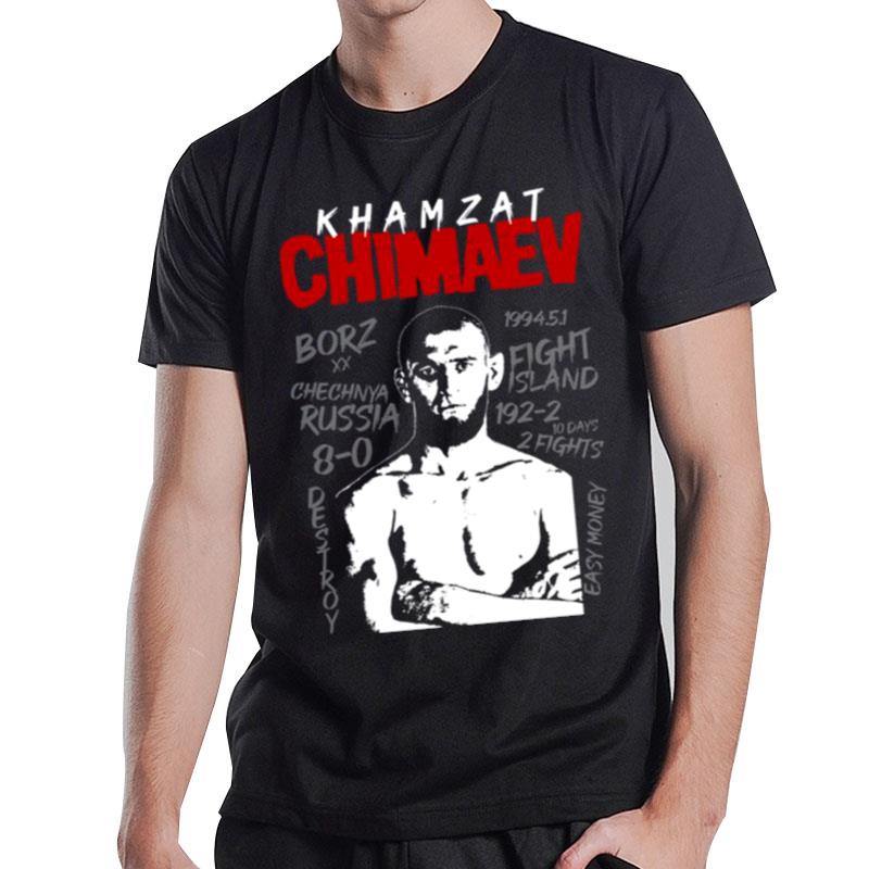 The Wolf Borz Destroy Khamzat Chimaev T-Shirt