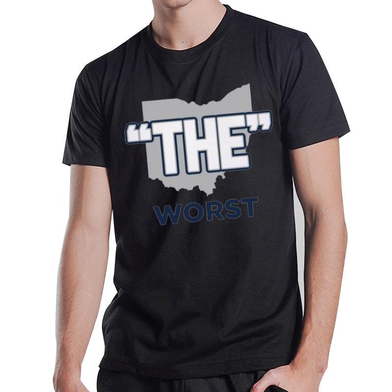 The Worst Anti Ohio State Penn State College Football T-Shirt