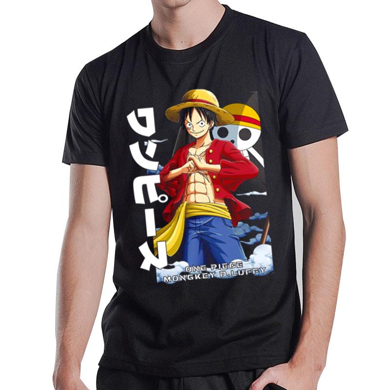 The Young Man Monkey D Luffy Original Art One Piece Series T-Shirt