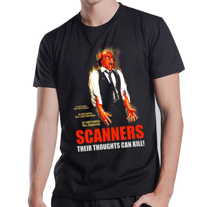 Their Thoughts Can Kill Scanners Halloween T-Shirt