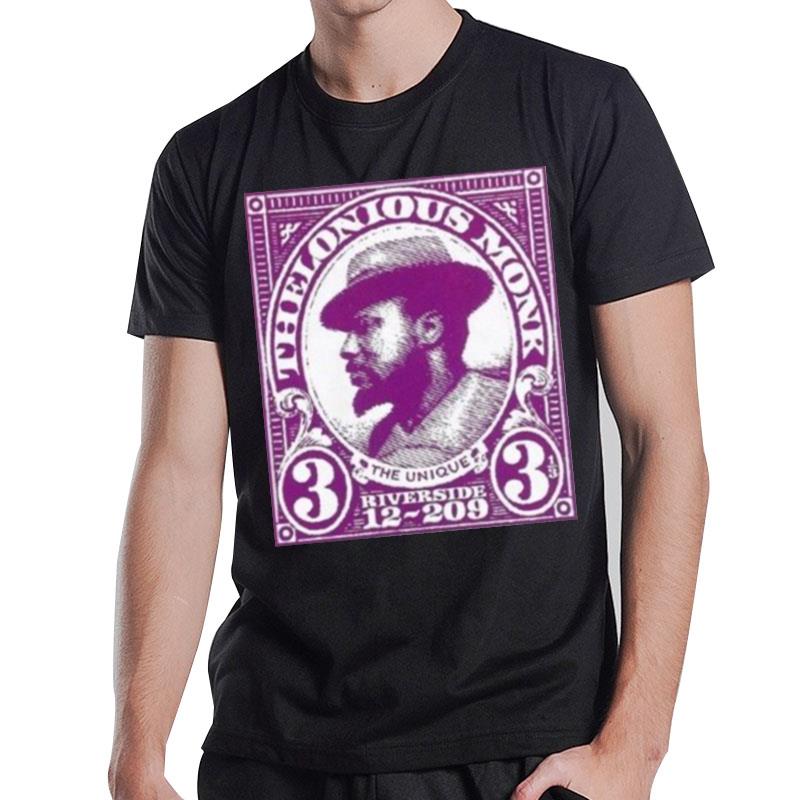 Thelonious Monk Jazz Bop Music Retro T-Shirt