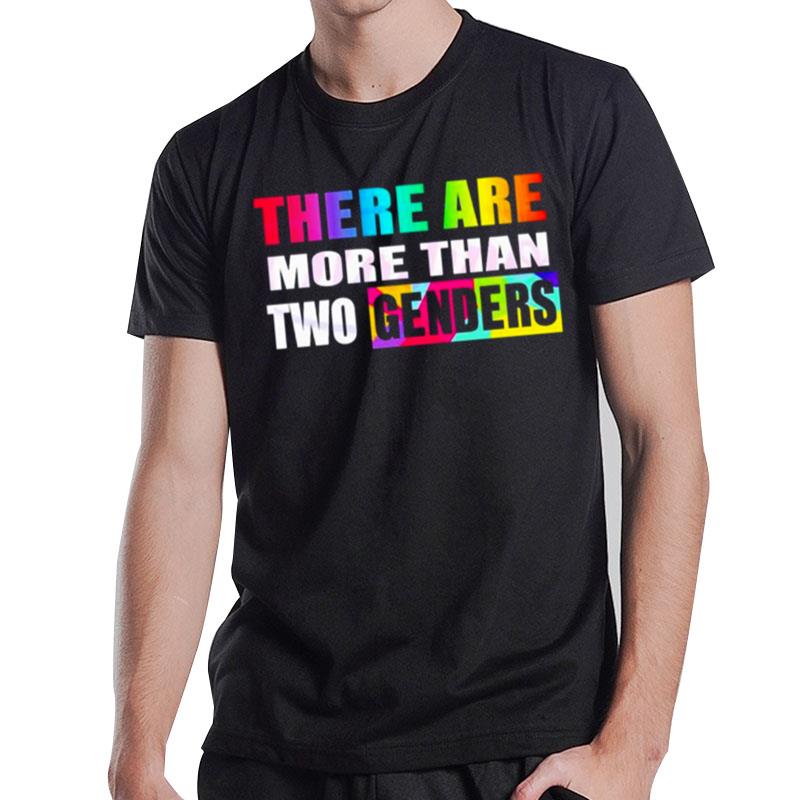 There Are More Than Two Genders Lgb T-Shirt