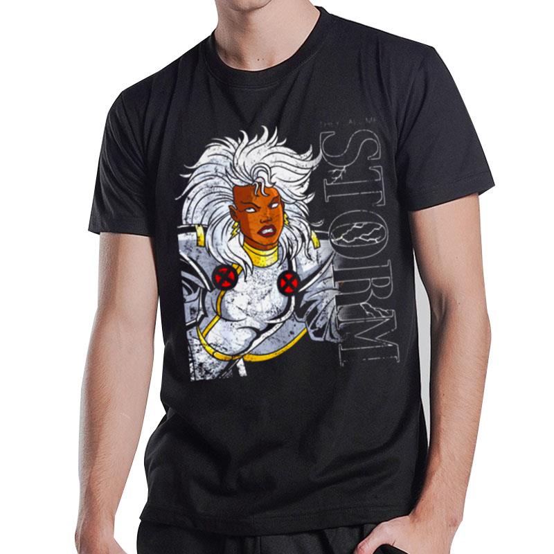 They Call Me Storm 90S Retro X Men Marvel Comics Holiday T-Shirt