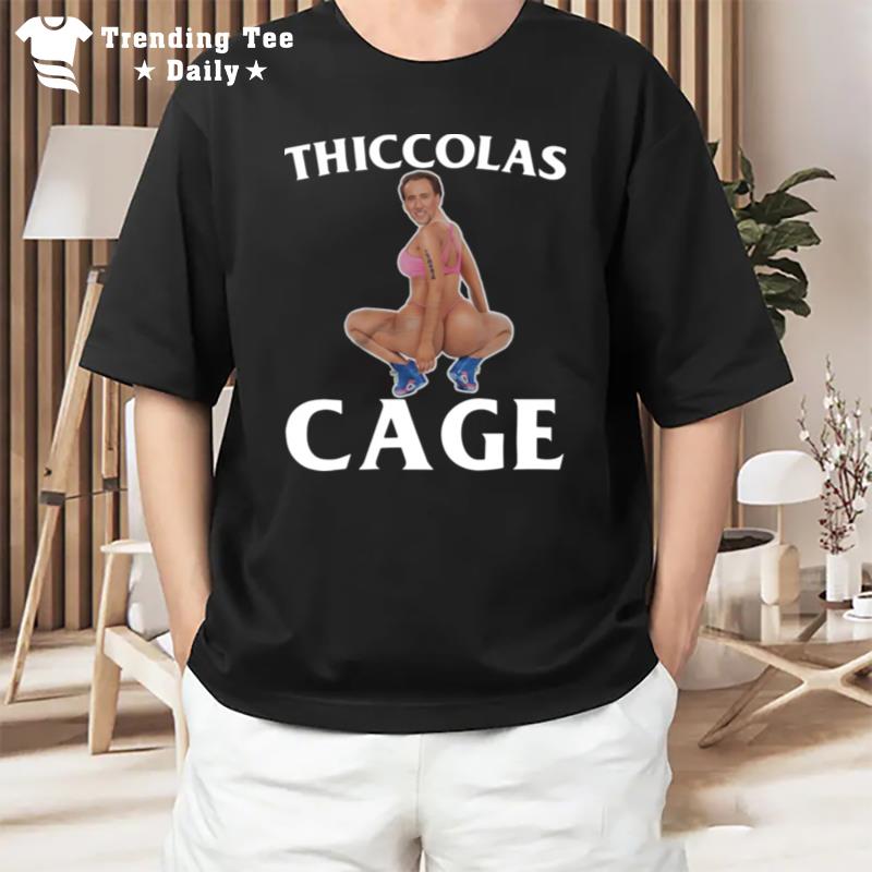 Thiccolas Cage Body Nicki Minaj T-Shirt