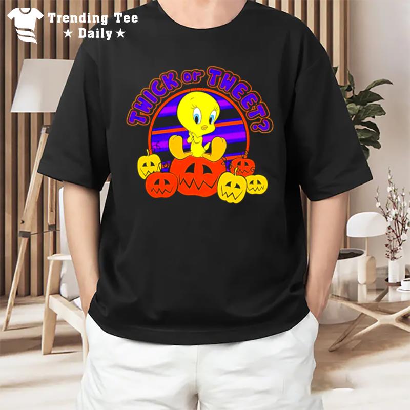 Thick Or Tweet Baby Duck Halloween T-Shirt