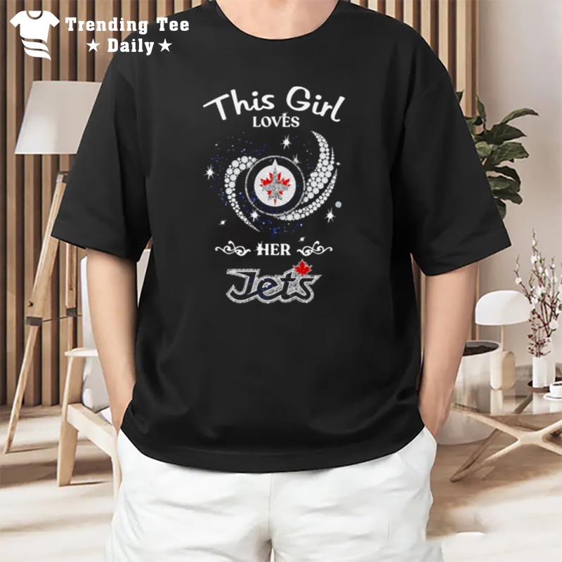 This Girl Loves Her Winnipeg Jets 2023 T-Shirt