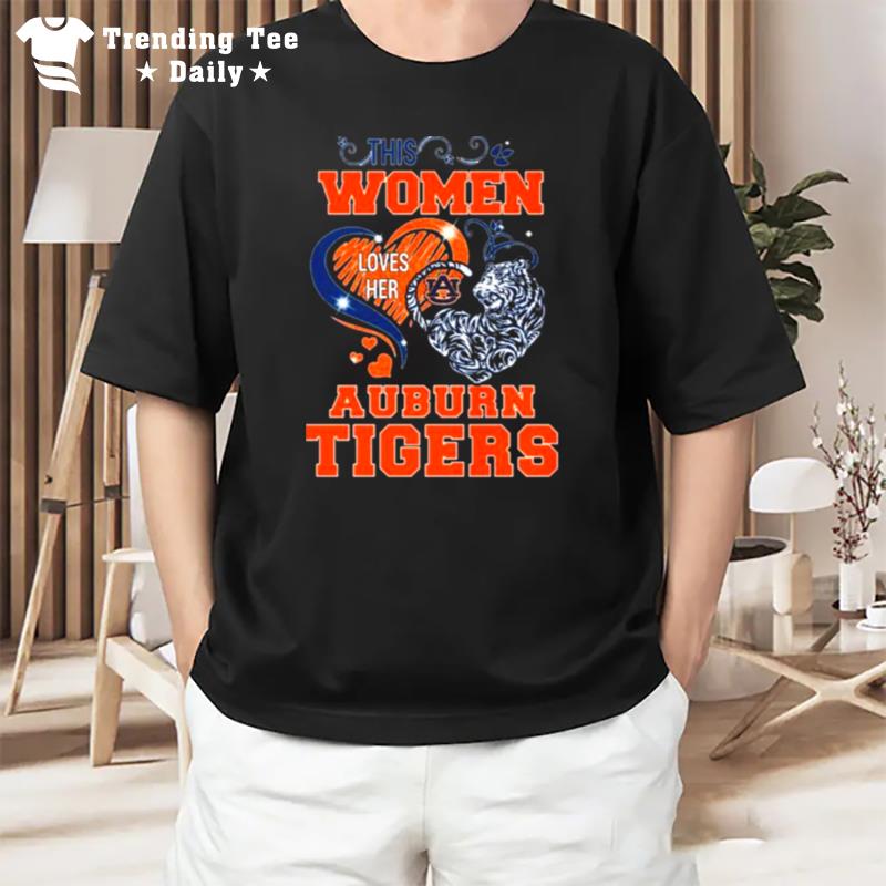 This Is Women Loves Auburn Tigers 2022 T-Shirt