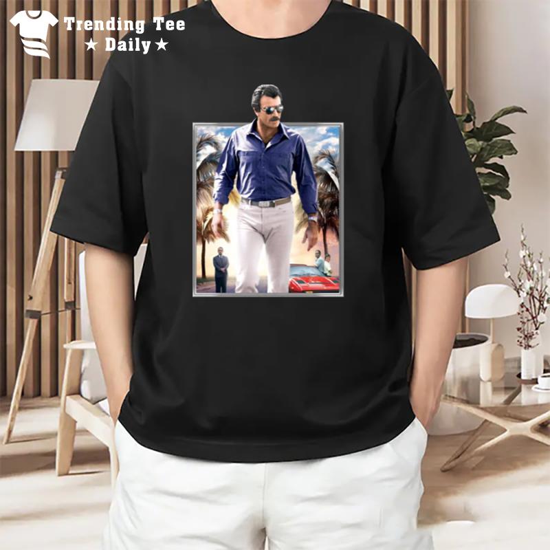 Thomas Magnum Blue Magnum Pi T-Shirt