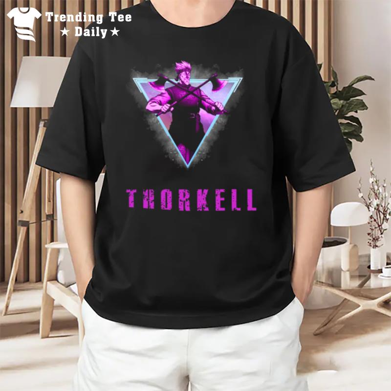 Thorkell Vinland Saga Purple Design T-Shirt