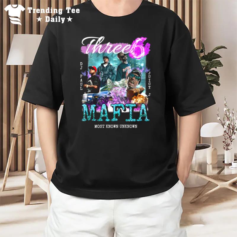 Three 6 Mafia Vintage Hip Hop 90S T-Shirt