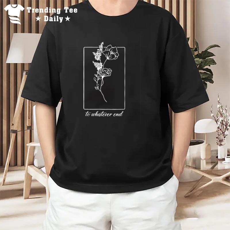 Throne Of Glass Flower T-Shirt