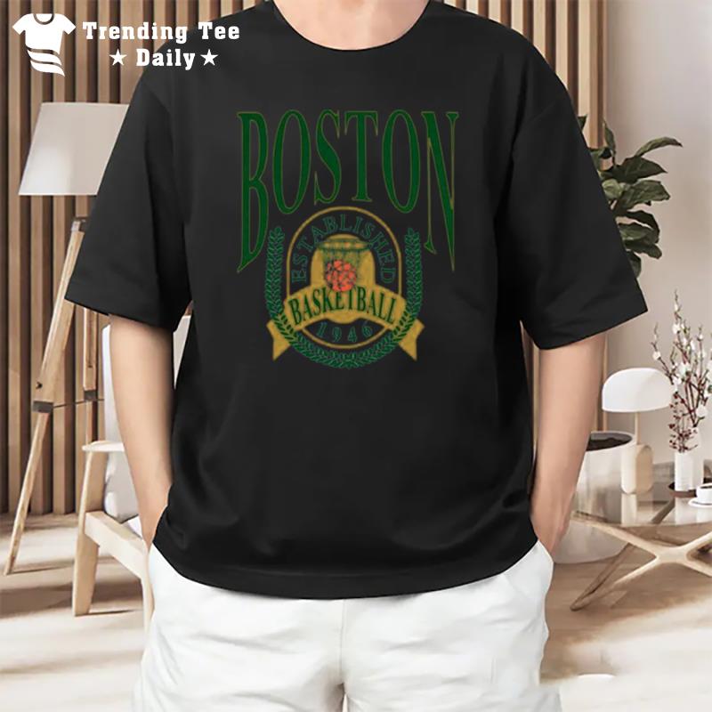 Throwback Boston Celtics Basketball 2023 T-Shirt