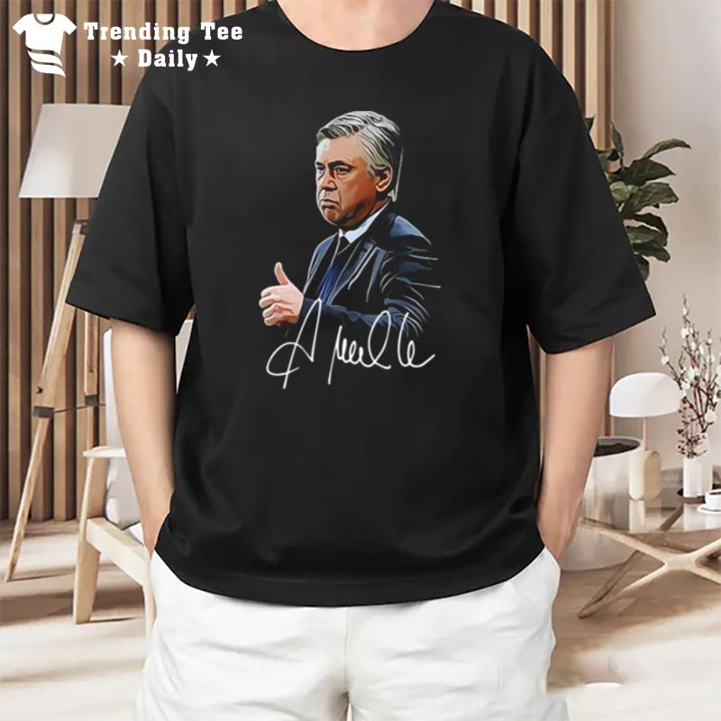 Thumb Up Carlo Signature Carlo Ancelotti T-Shirt