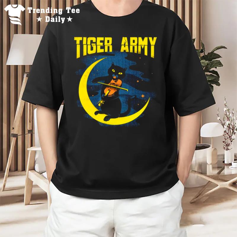 Tiger Army Where The Moss Slowly Grows T-Shirt