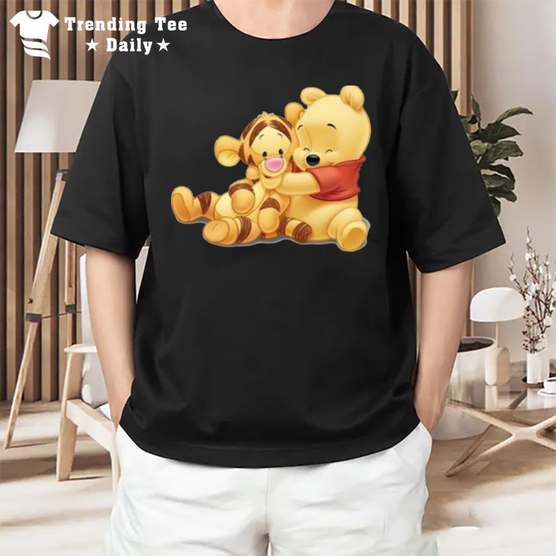 Tigger And Winnie The Pooh Big Hug Disney T-Shirt