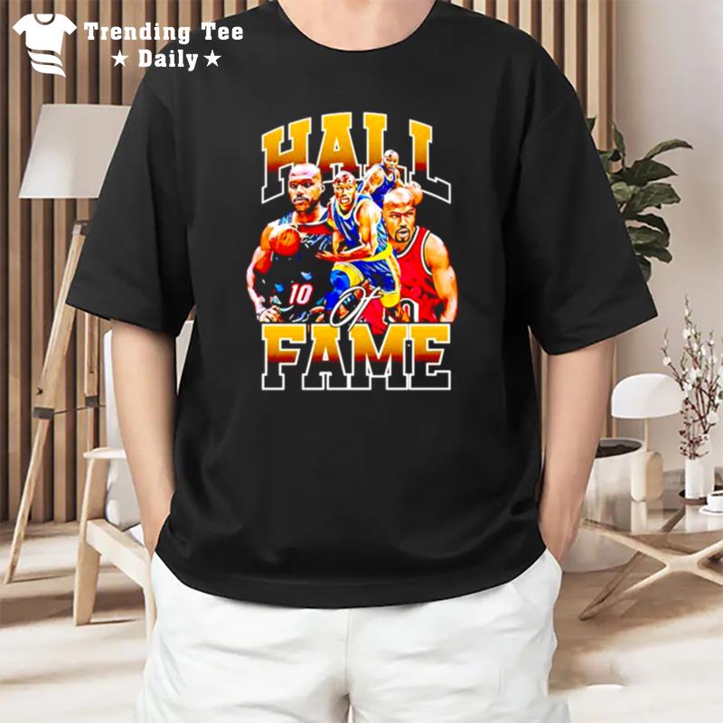 Tim Hardaway Sr Hall Fame T-Shirt