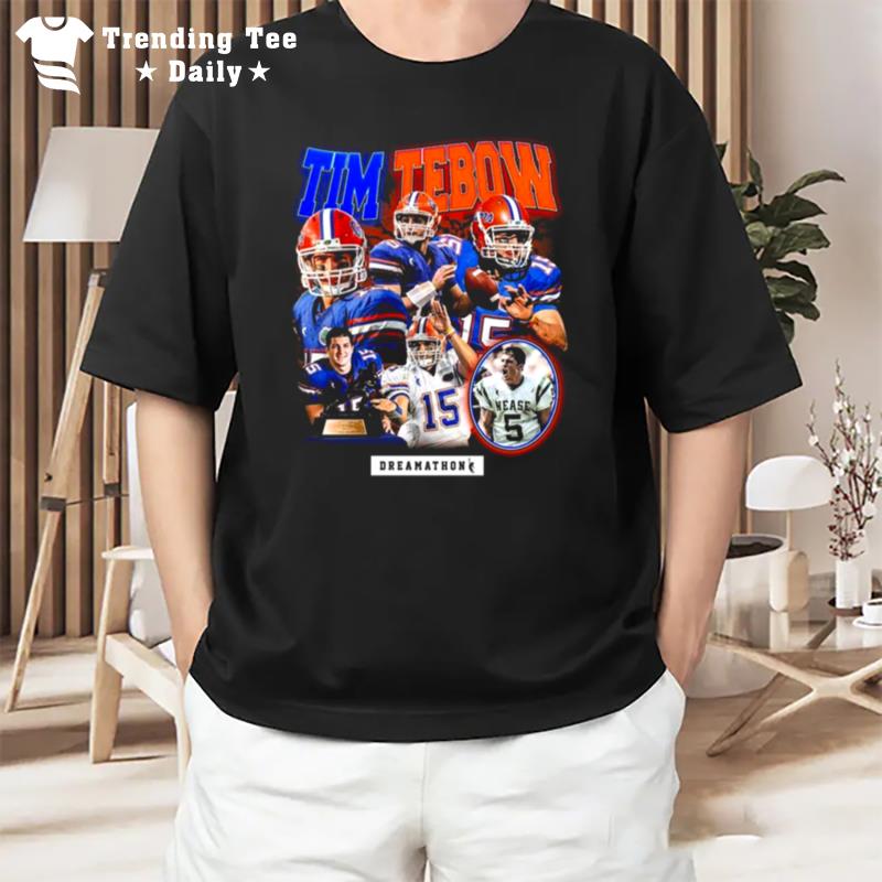 Tim Tebow 15 Florida Dreamathon T-Shirt