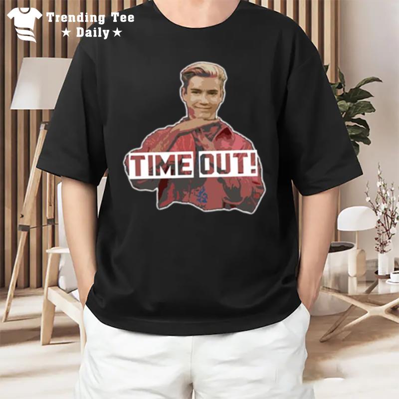 Time Out Funny Moment In Saved By The Bell T-Shirt