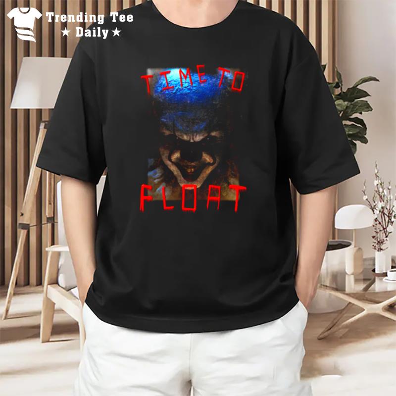 Time To Float Pennywise Cult Horror T-Shirt