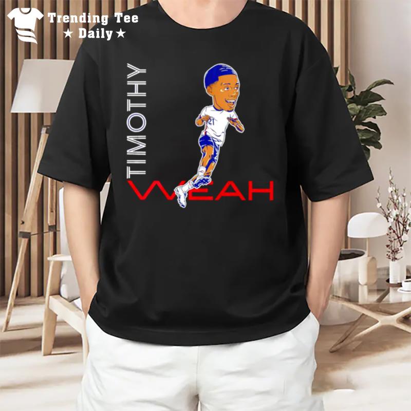 Timothy Weah Caricature T-Shirt